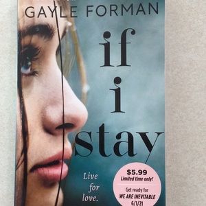 3 book series, If I Stay, Where she went, I was Here. All by Gayle Foreman